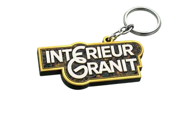 Porte-cl&eacute;s NFC personnalis&eacute; avec logo