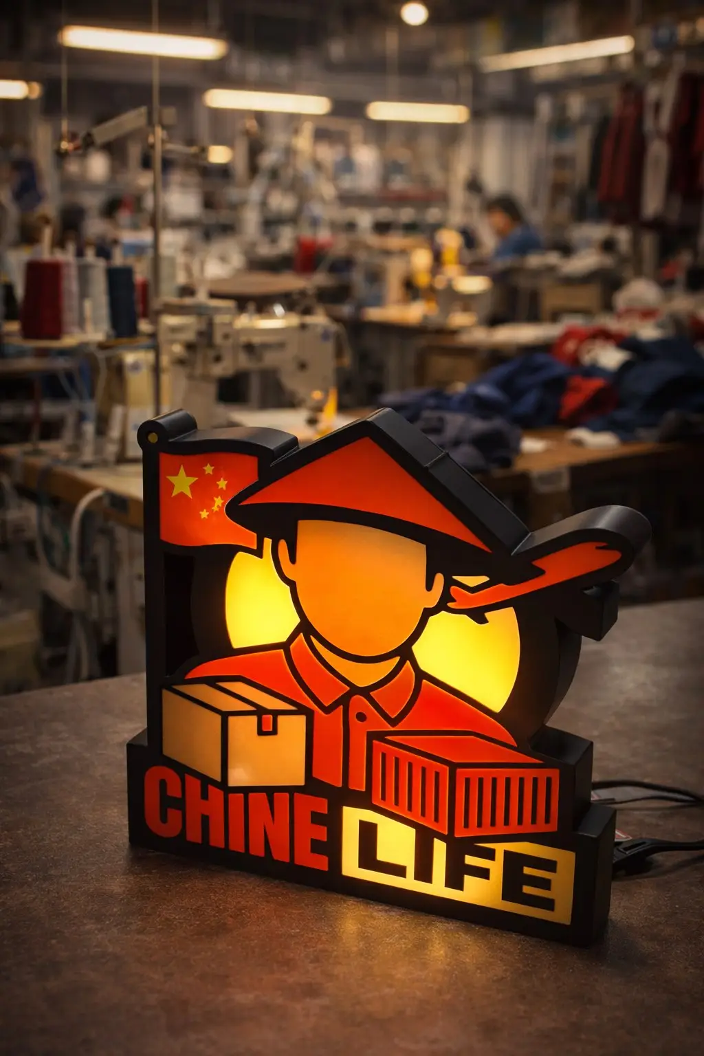 Lightbox personnalis&eacute;e Hei Nails