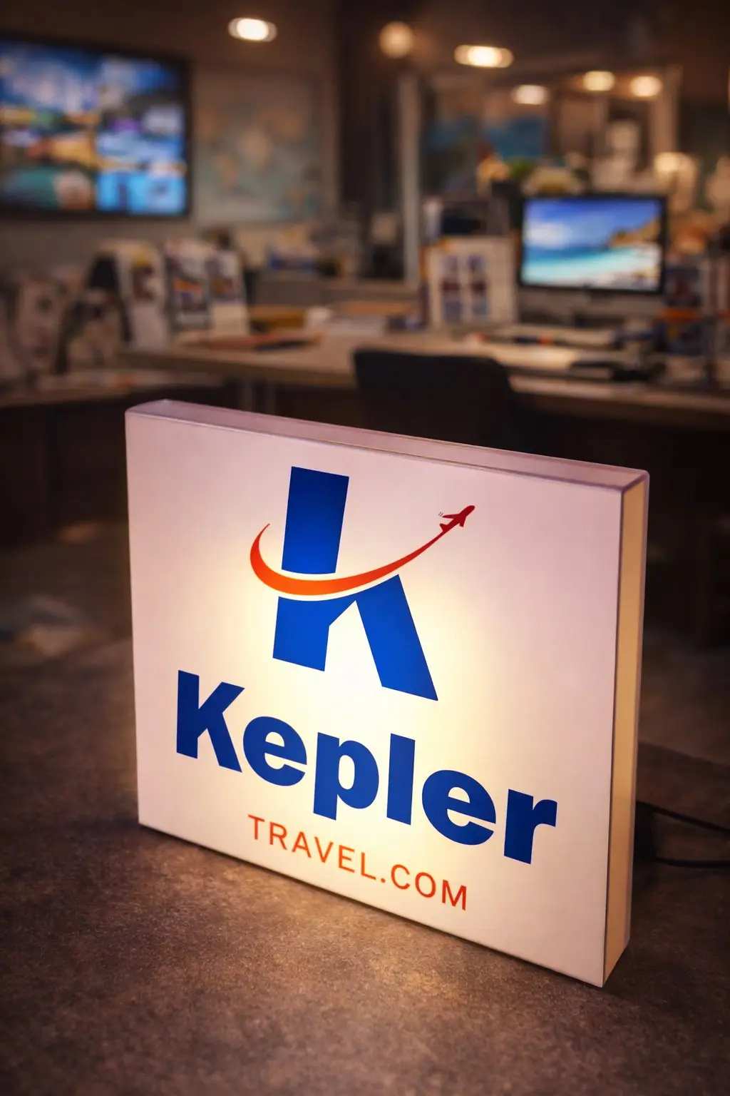 Lightbox personnalis&eacute;e agence de voyage